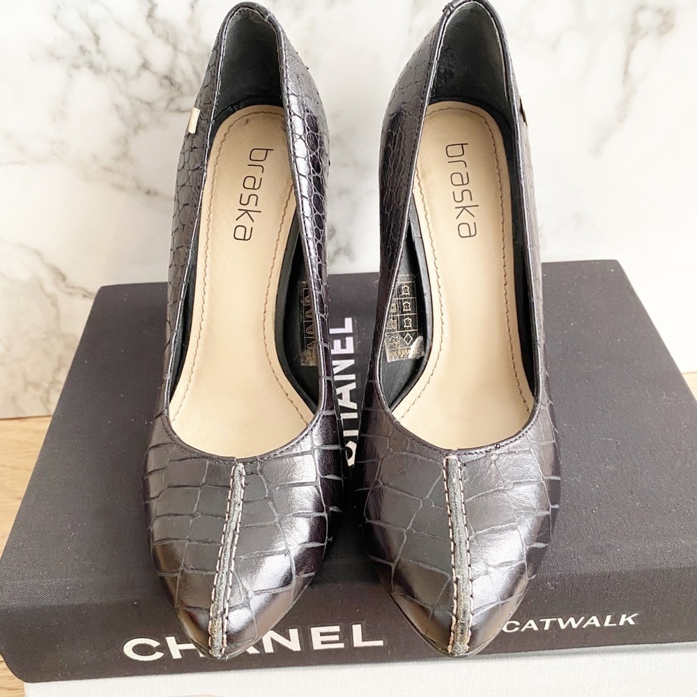 braska Leather Heels from brazil - Picture 7 of 7